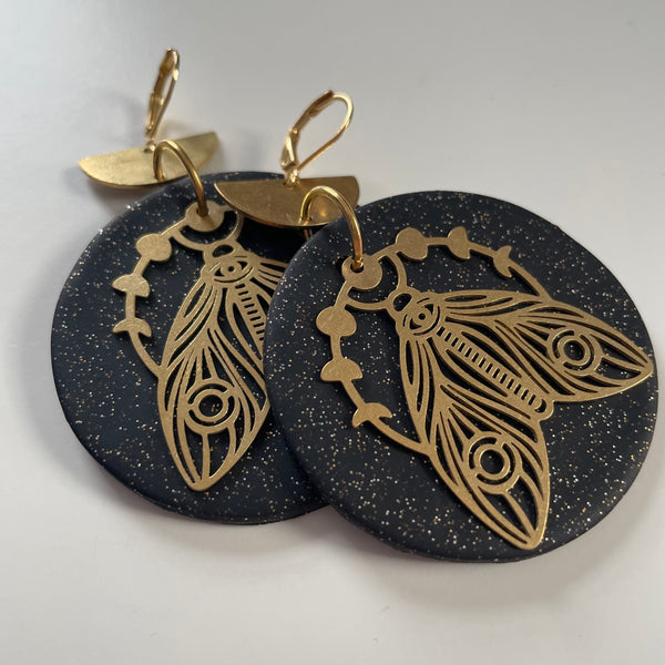 "Magic Moth" Earrings