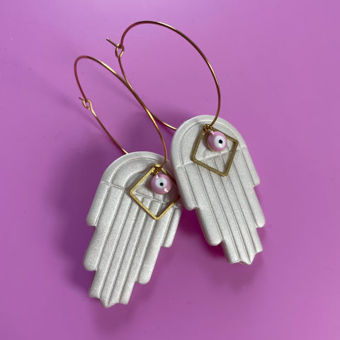 "Delivering Deco" Earrings