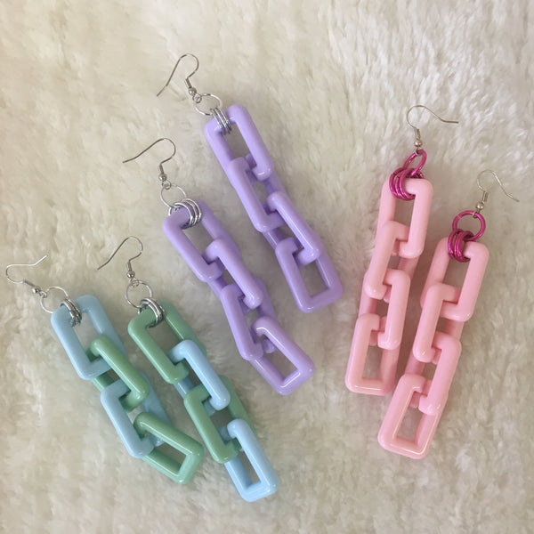"Click the Link" Earrings